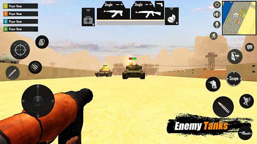 Battle Combat Free Fire Squad Battleground Game screenshot 3