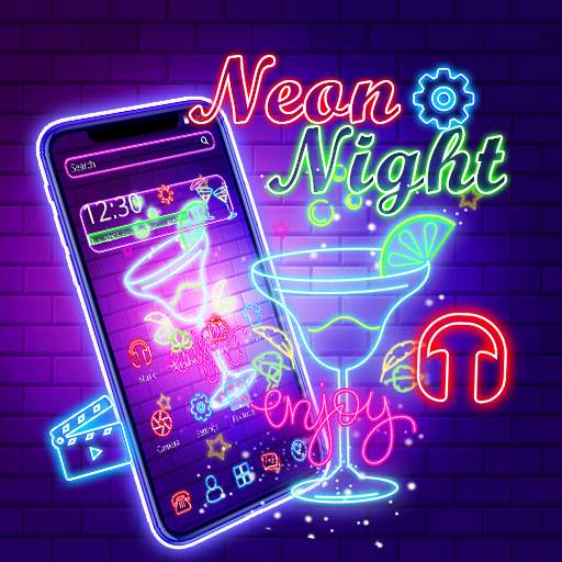Neon Night Bar Theme 1.1.4