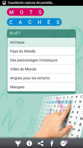 Mots Cachés français - Mêlés screenshot 2