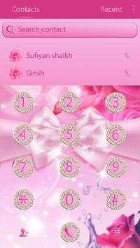 Tema Pink Rose Shining Flower screenshot 4