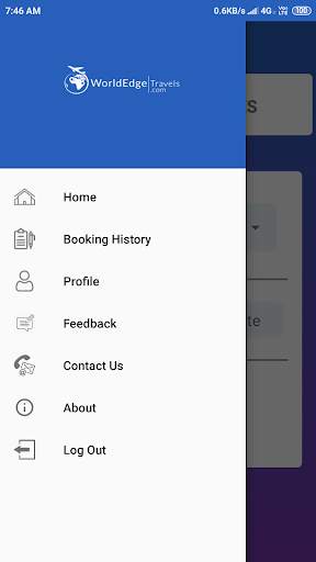 WorldEdge Travels - Buses (App screenshot 3