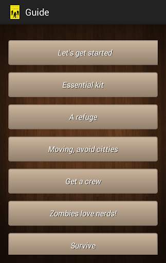 Caution Zombies Guide screenshot 2