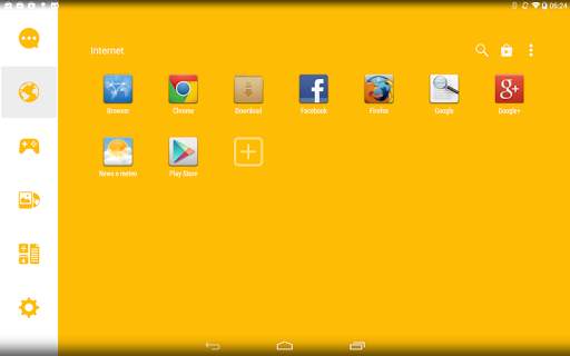 Basic Yellow Theme for Smart Launcher screenshot 5