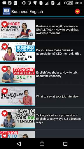 Business English Videos скриншот 7