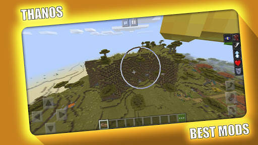 Thanos Mod for Minecraft PE -  screenshot 1