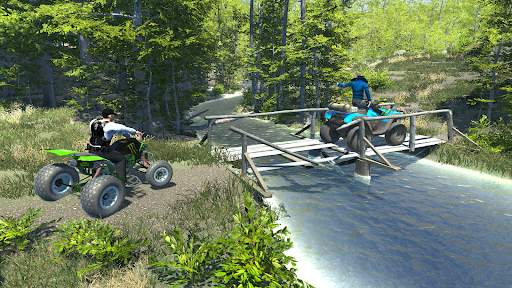 Bike Game Atv Quad Car Offroad screenshot 2