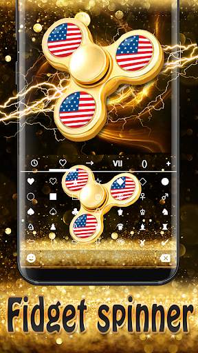Golden Luxury Keyboard Theme screenshot 6