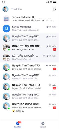 Teaser Messenger screenshot 1