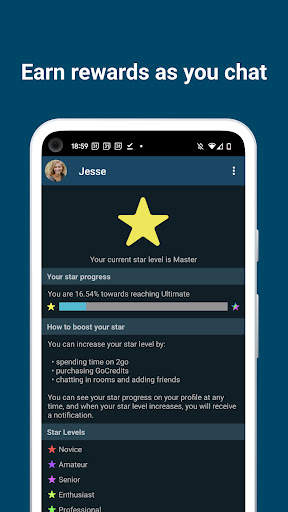 2go Chat - Chat Rooms & Dating 5 تصوير الشاشة