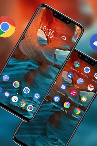 Theme for Pixel XL HD Mountain Wallpaper screenshot 2