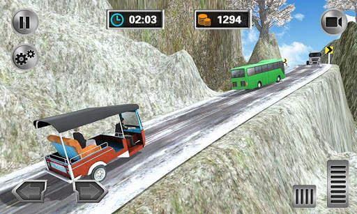 Tuk Tuk Driving Simulator 3D - Hill Drive Sim 2018 screenshot 3