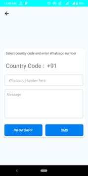 Easy WhatsApp Messages and SMS screenshot 3