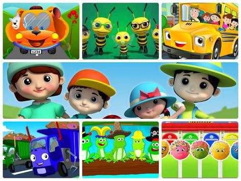 wheels on the bus go Nursery Rhymes Kids videos screenshot 3