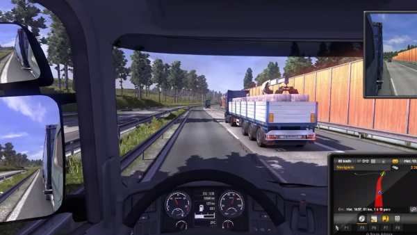 Heavy Truck Driving Simulator 3D: Realistic mobile screenshot 1