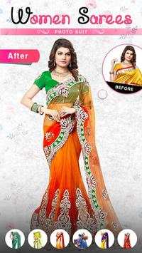 Woman Saree Photo Editor - Women Saree Photo Suit скриншот 3