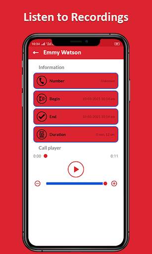 Call Recorder 2021 - Automatic Call Recording Free screenshot 6