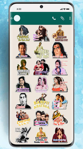 Funny Bollywood Sticker for Whatsaapp screenshot 2