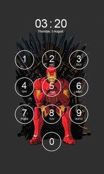 Iron Man Lock Screen 4K screenshot 1