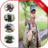 Army Photo Suit Editor Modern icon