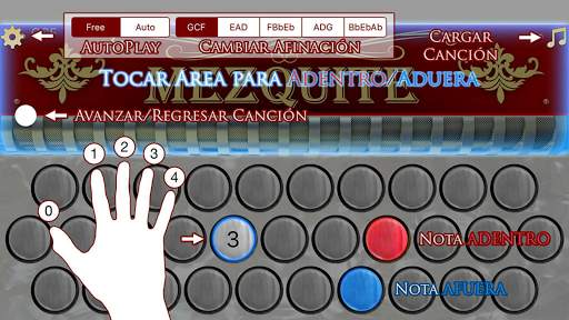 Mezquite Acordeón Diatónico screenshot 2