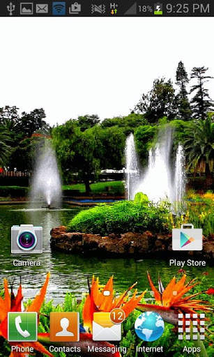 Park Fountains LWP screenshot 2