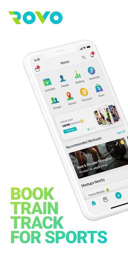 Rovo - Sports, Fitness, Yoga Tracker & Community screenshot 1