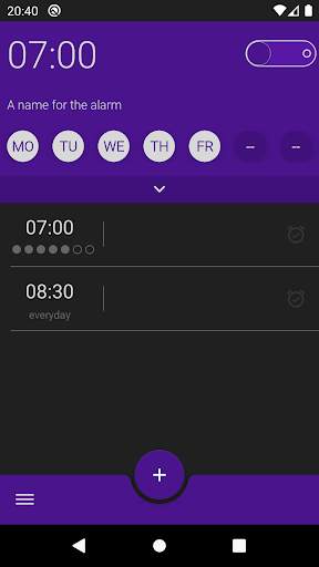 My Alarm Clock. NO ads 100% screenshot 3