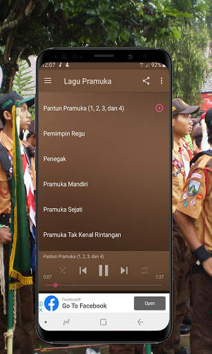 Lagu Pramuka Terpopuler Offline screenshot 3