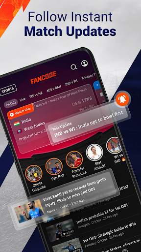 FanCode : Live Cricket & Score screenshot 4