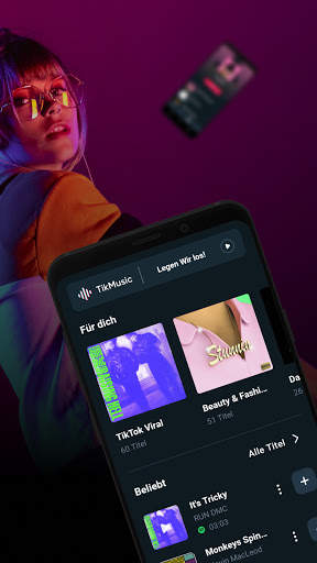 TikMusic - beliebte Songs und trendige Listen 2021 screenshot 2