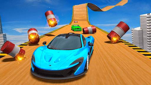 Mega Ramp Car Stunts-Car Games screenshot 8