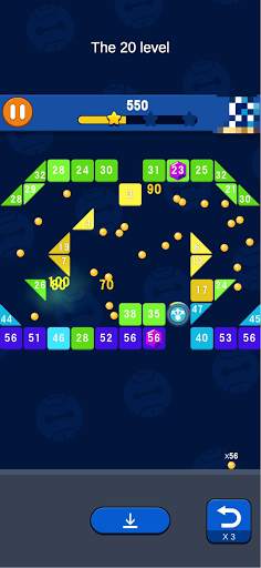 Bricks Breaker - Glow Balls screenshot 2
