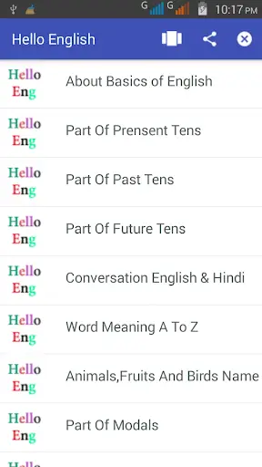 Hello English  Talk screenshot 1