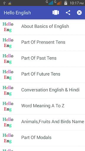 Hello English  Talk screenshot 1