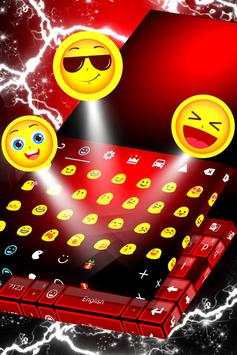 Infrared Keyboard Theme screenshot 5