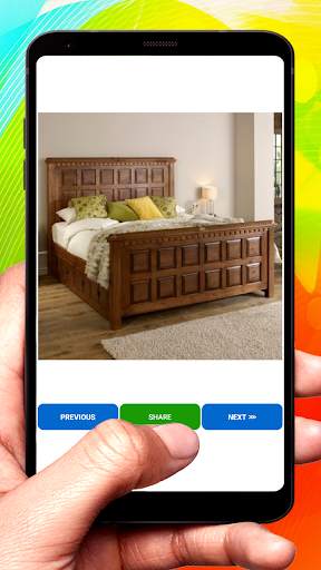 Wooden Designer Bed скриншот 7