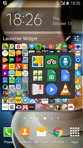 Launcher Widget screenshot 1
