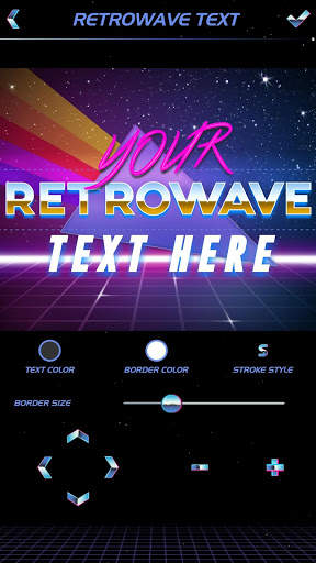 Retrogram 🌴: Retrowave Photo, GIF & Text Maker screenshot 5