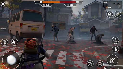 Zombies Shooter 3D : Fire Game screenshot 2
