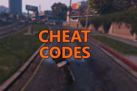 Cheat Codes For Gta 5 screenshot 2