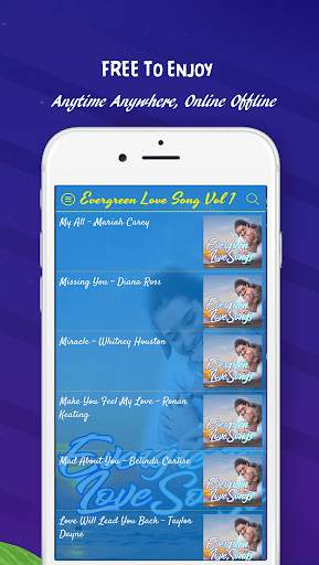 Evergreen Love Songs Vol 1 screenshot 4