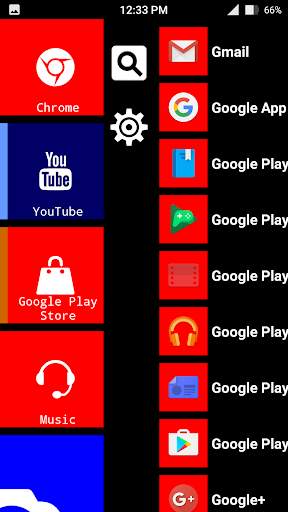 X Launcher Metro Look - Themes screenshot 2