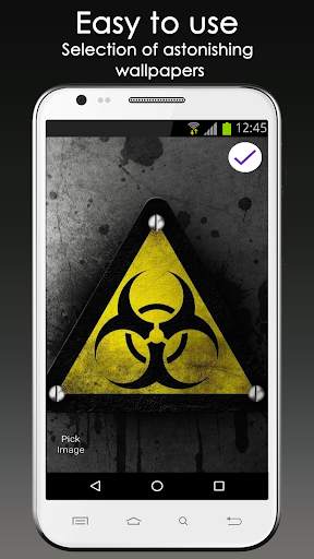 Biohazard Lock Screen screenshot 4