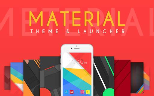 Material Theme and Launcher screenshot 4