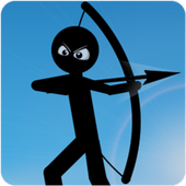 Bow master Stickman Hero icon