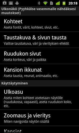 Lightning Launcher - Finnish screenshot 2