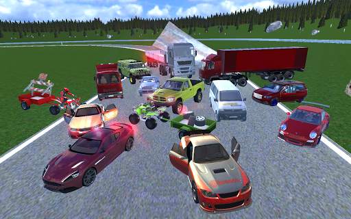 Free Car Driving Simulator screenshot 1