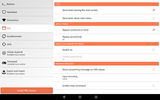 Wifi Device Control Free - To control robots! screenshot 18