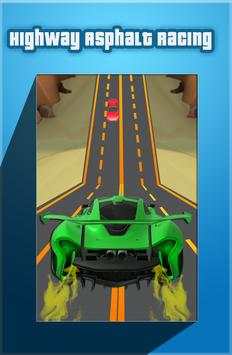 Highway 3D Asphalt Racing : Nitro Traffic Racing screenshot 3