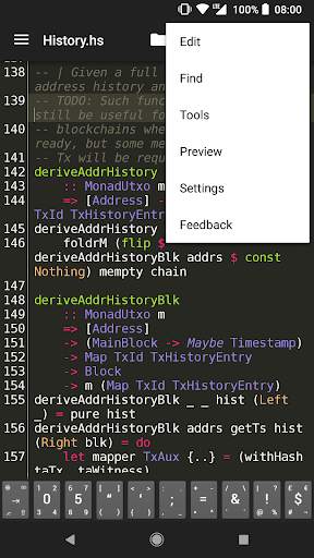 Quoda Code Editor screenshot 2